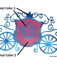 Princess Carriage Vinyl Layers