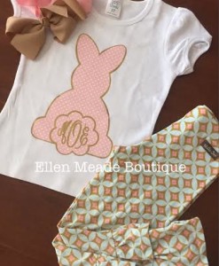 Light Pink with White Polka Dot (vinyl 1) and Gold (vinyl 2)