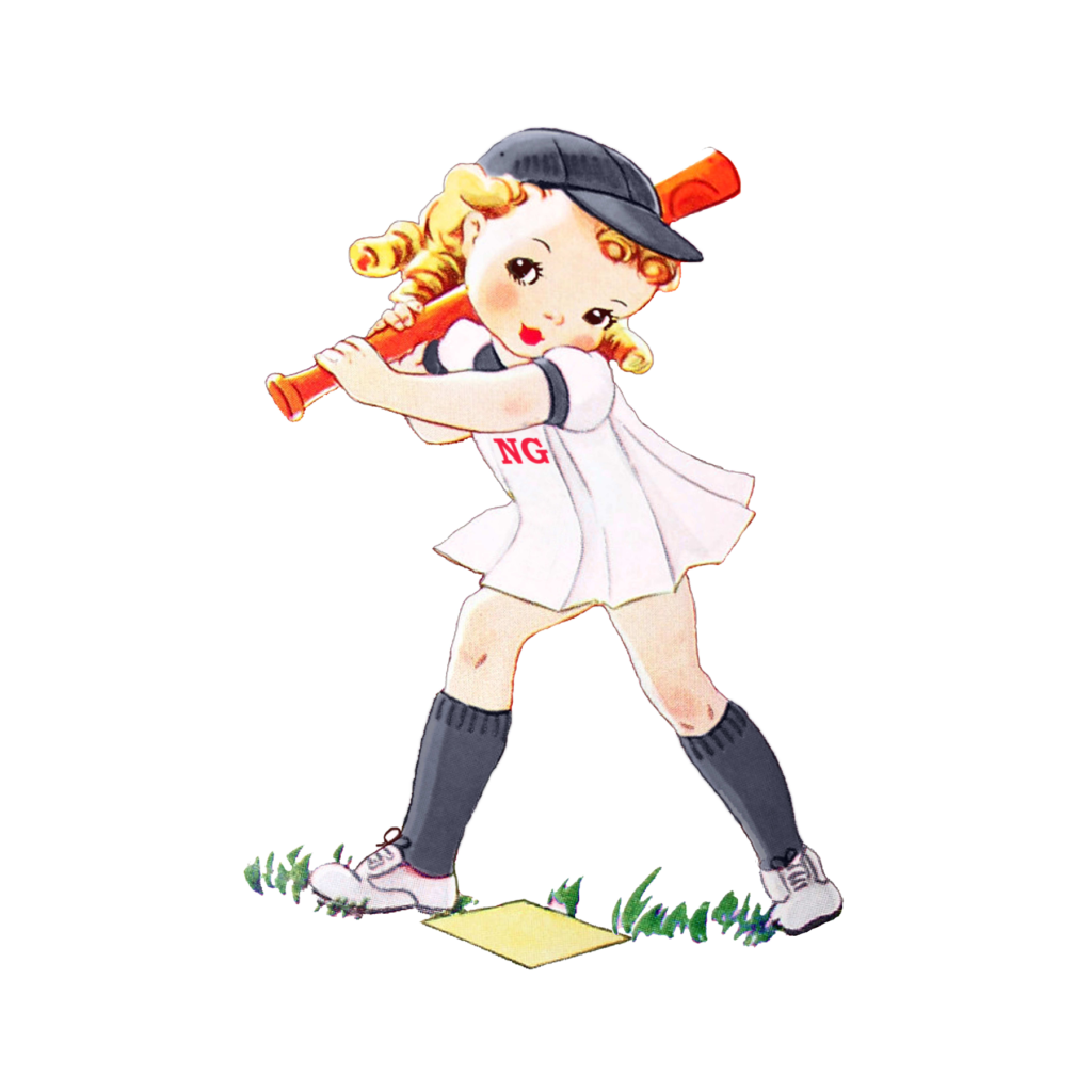 #NG11 - North Gwinnett - Bulldogs - Vintage Girl - Baseball