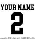 personalize back