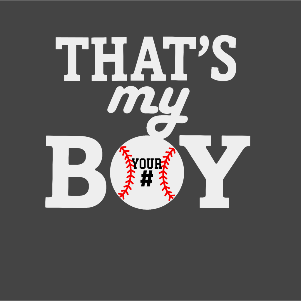 #BB24W - Baseball - My Boy - White