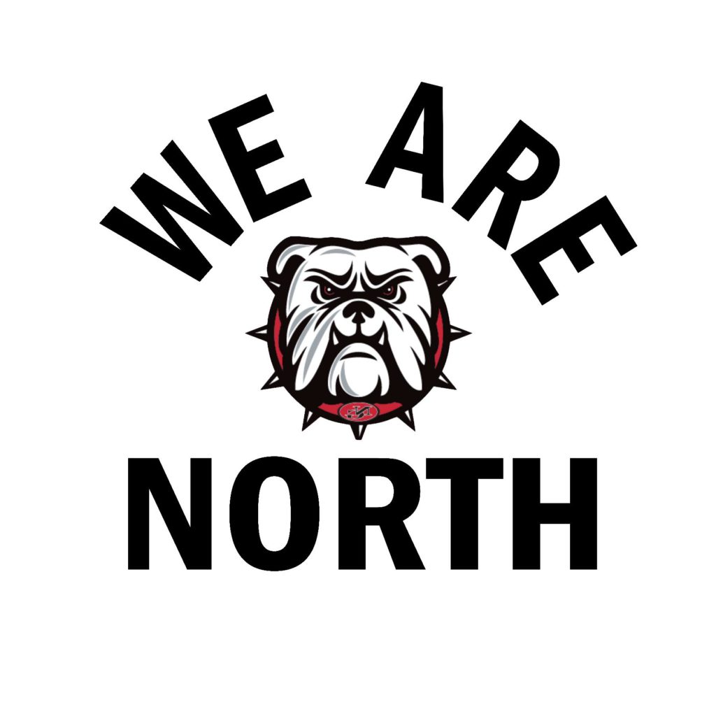 #NG06B - North Gwinnett - Bulldogs - We Are North - Black