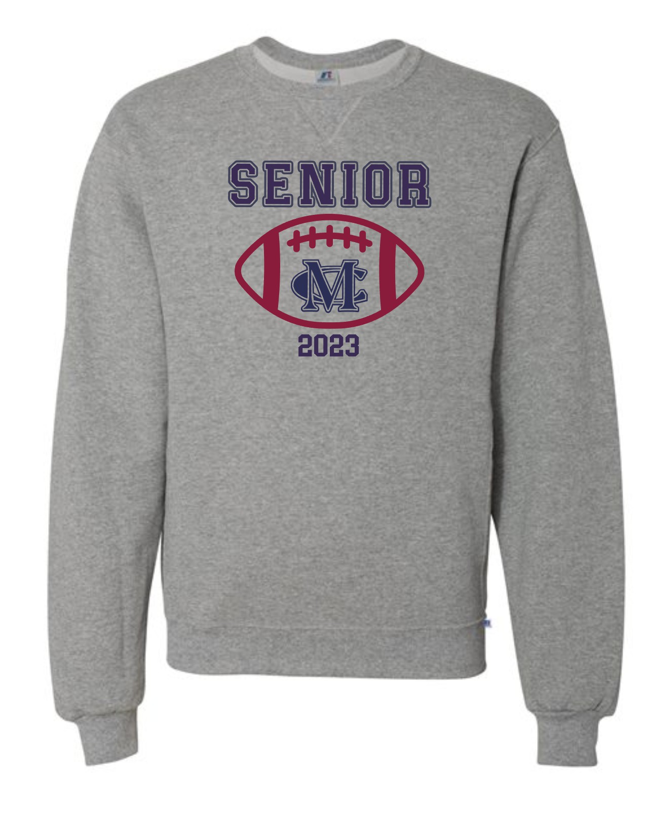 MC Senior Football - Crew Sweatshirt - Adult - EM Local