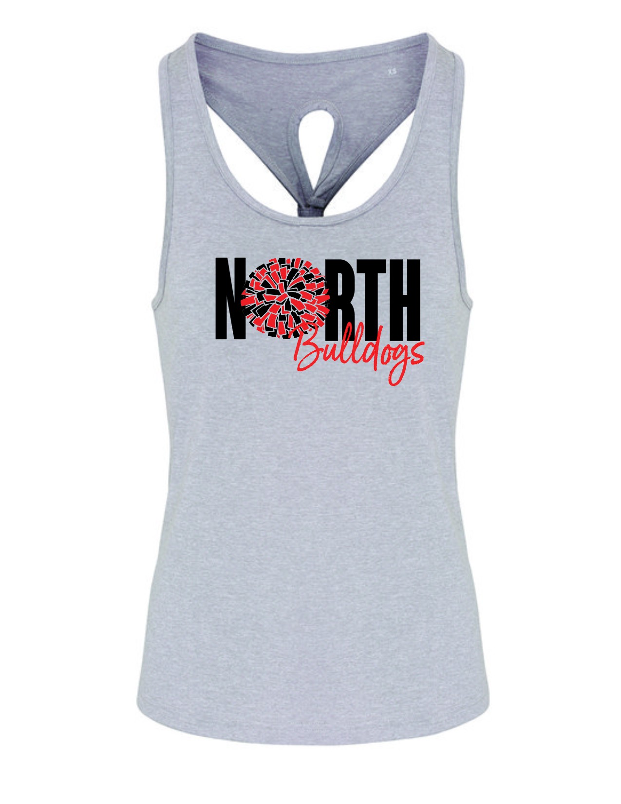 1/2 NORTH Pom - Bella Triblend T-shirt - w/ ROSTER ON BACK - EM Local