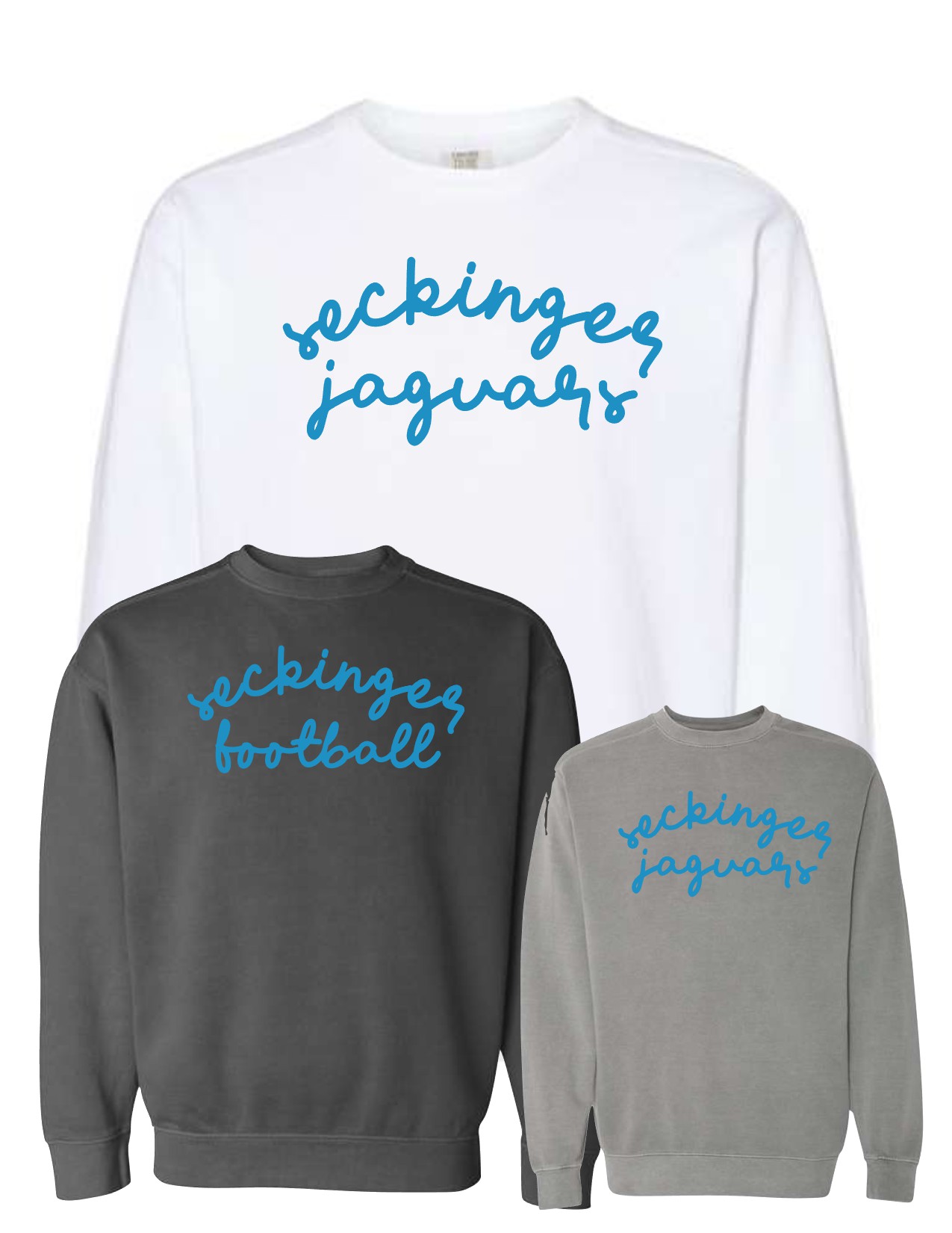 Arched 'SENIOR' 2024 - Comfort Colors Sweatshirt - YOU CHOOSE