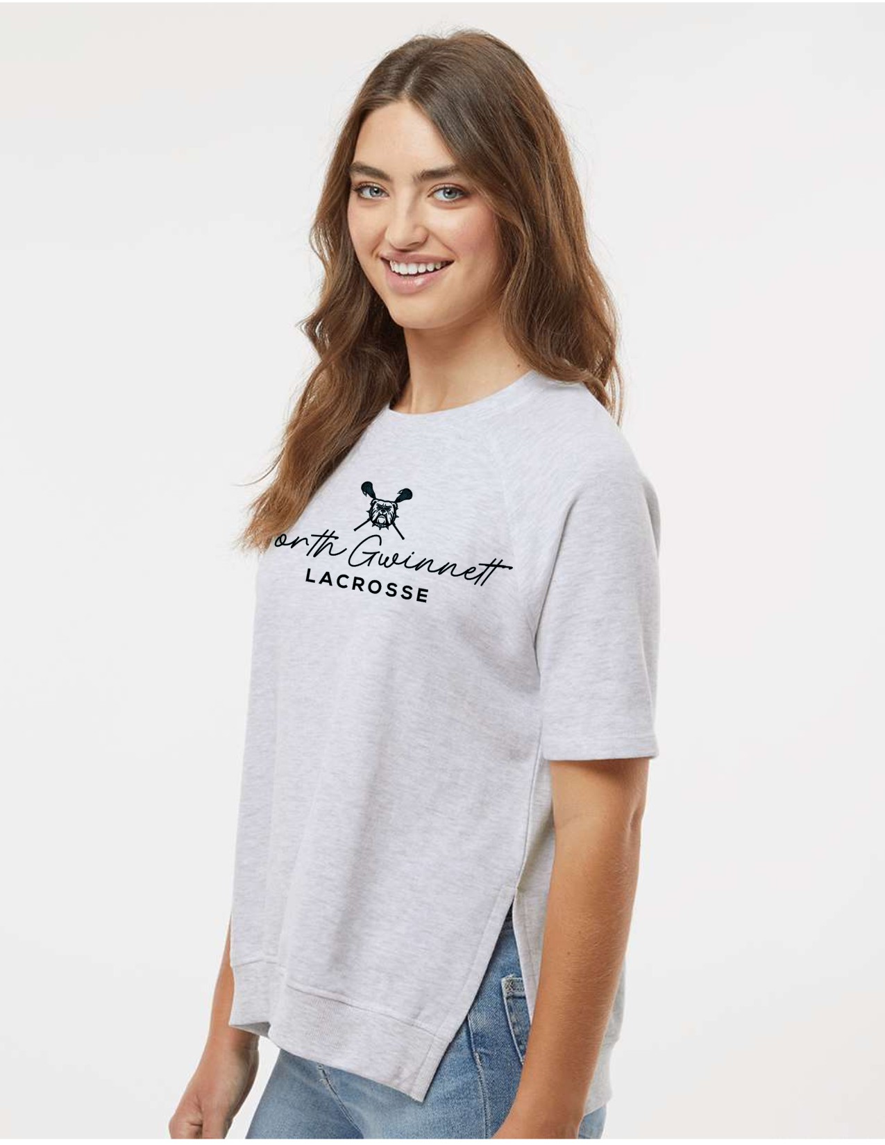 Bottom Script Logo Cotton T-Shirt