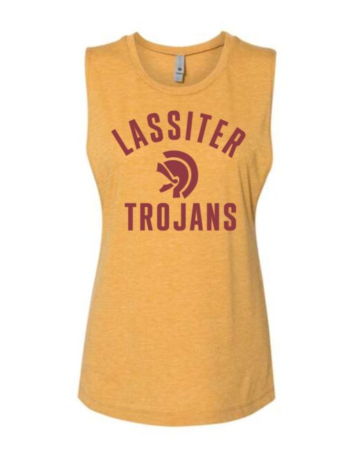 Lassiter Trojans - Muscle Tank - EM Local